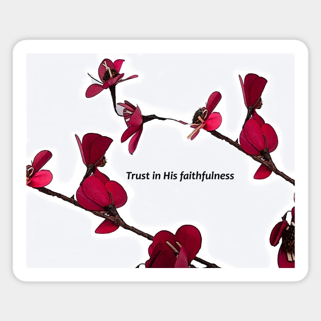 His Faithfulness Sticker by KirtTisdale